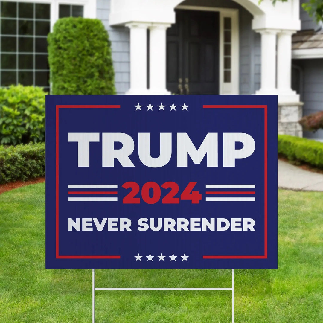 Trump Political Yard Signs - iCustomLabel