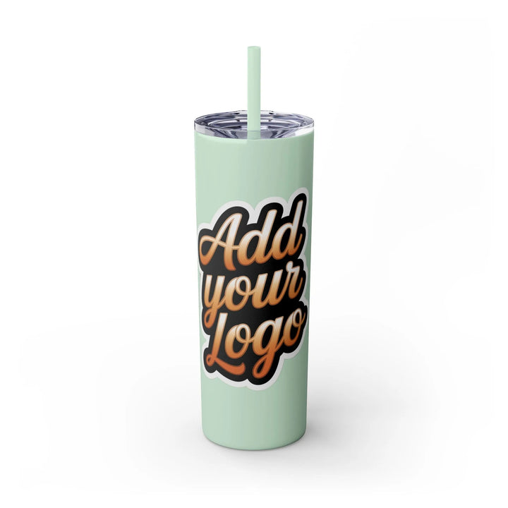 Tumbler with Logo for Marketing - Skinny Tumbler - iCustomLabel