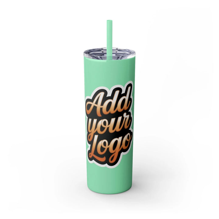 Tumbler with Logo for Marketing - Skinny Tumbler - iCustomLabel