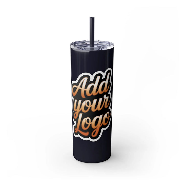 Tumbler with Logo for Marketing - Skinny Tumbler - iCustomLabel