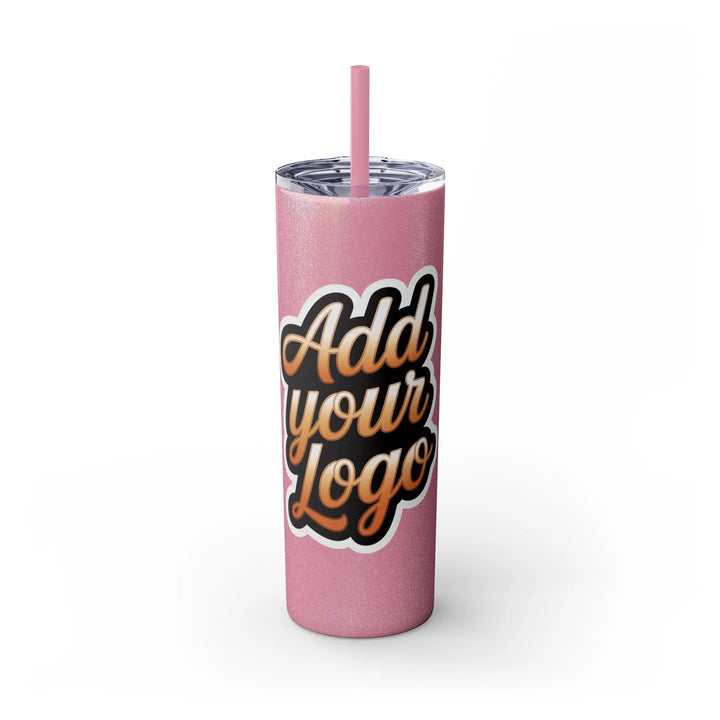 Tumbler with Logo for Marketing - Skinny Tumbler - iCustomLabel
