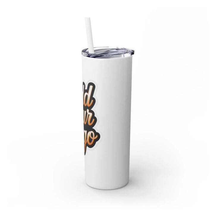 Tumbler with Logo for Marketing - Skinny Tumbler - iCustomLabel