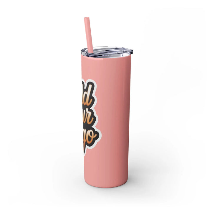 Tumbler with Logo for Marketing - Skinny Tumbler - iCustomLabel