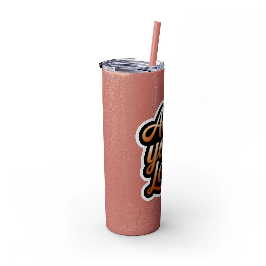 Tumbler with Logo for Marketing - Skinny Tumbler - iCustomLabel