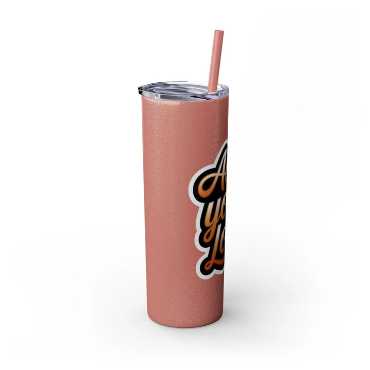 Tumbler with Logo for Marketing - Skinny Tumbler - iCustomLabel