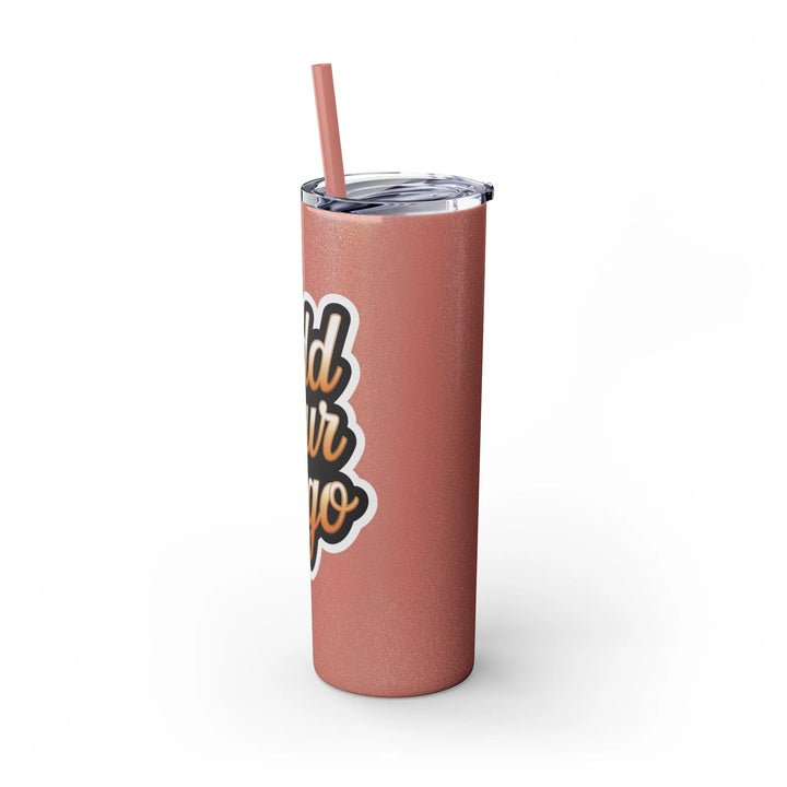 Tumbler with Logo for Marketing - Skinny Tumbler - iCustomLabel