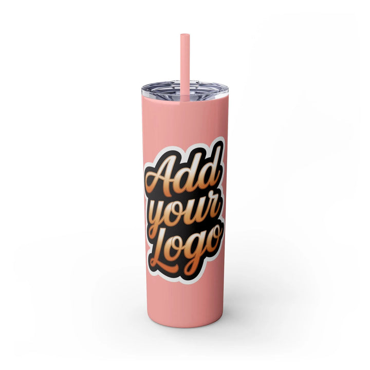 Tumbler with Logo for Marketing - Skinny Tumbler - iCustomLabel