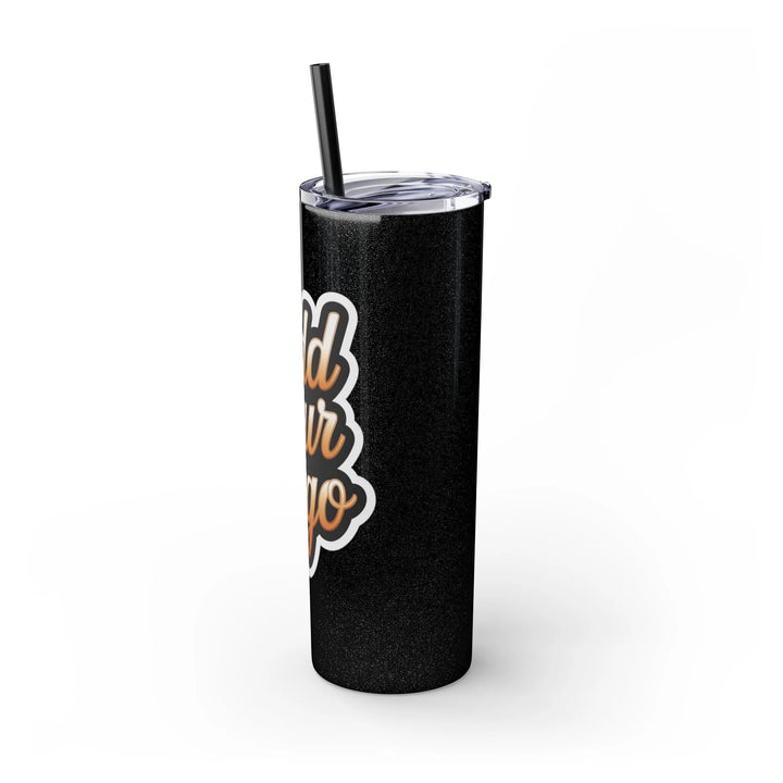 Tumbler with Logo for Marketing - Skinny Tumbler - iCustomLabel