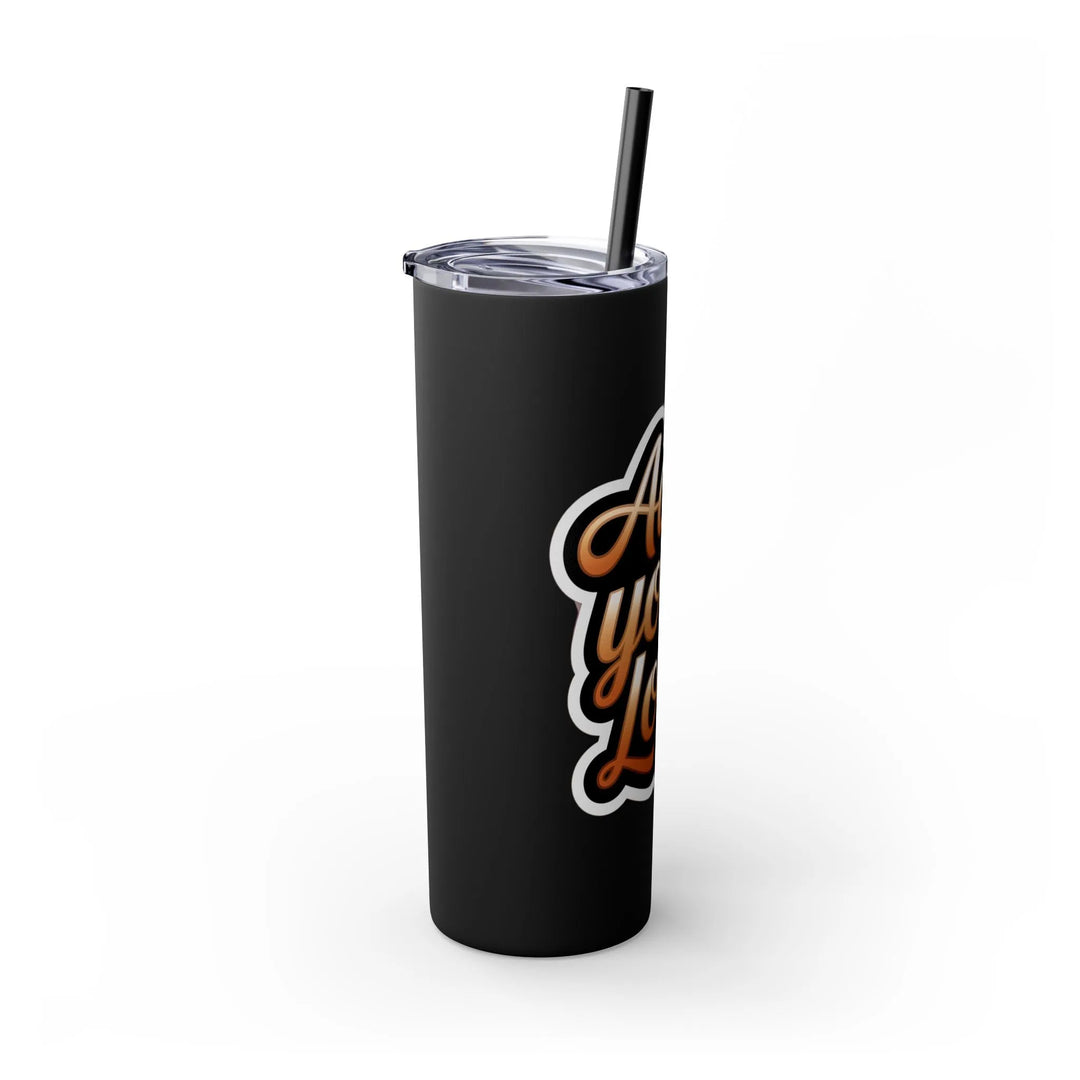 Tumbler with Logo for Marketing - Skinny Tumbler - iCustomLabel