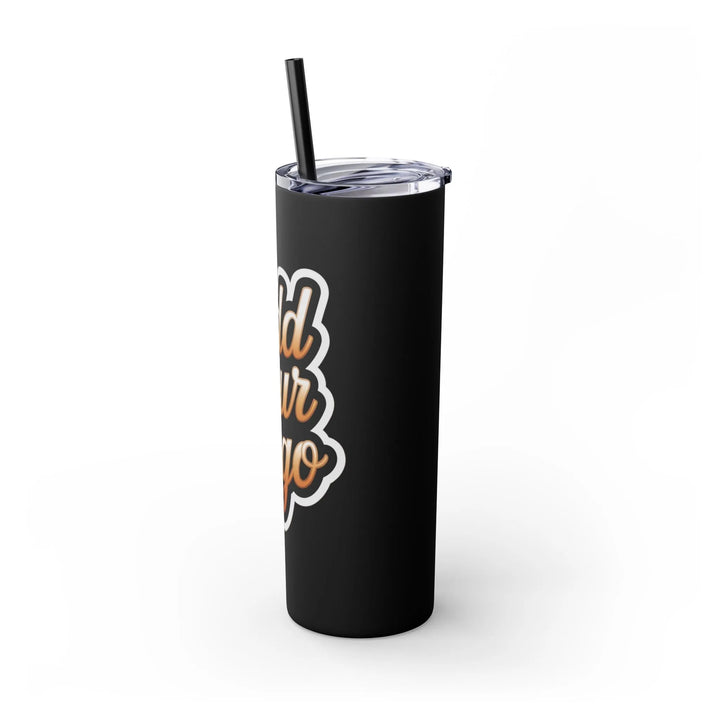 Tumbler with Logo for Marketing - Skinny Tumbler - iCustomLabel