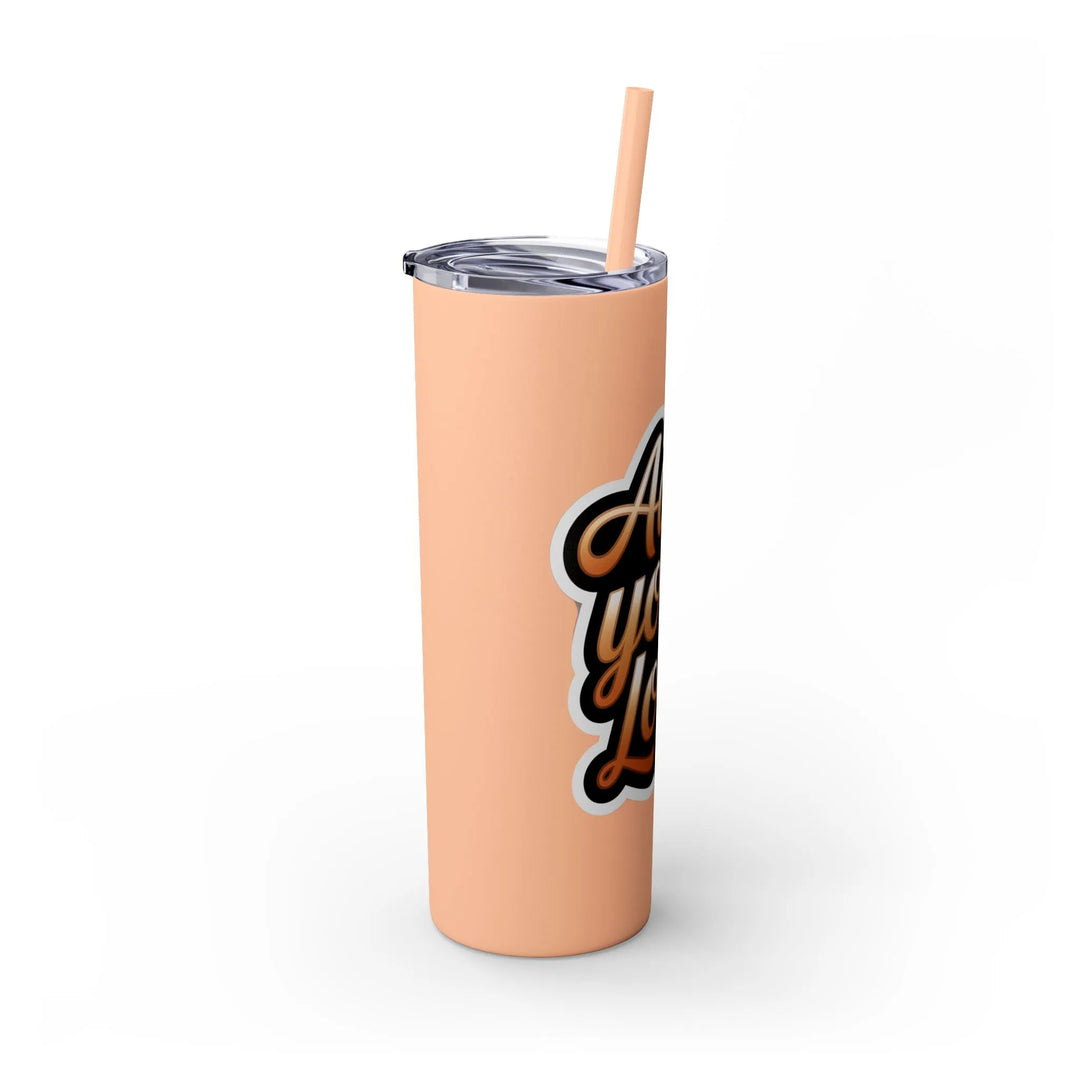 Tumbler with Logo for Marketing - Skinny Tumbler - iCustomLabel