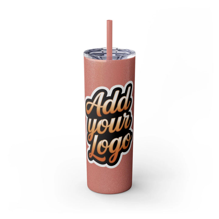 Tumbler with Logo for Marketing - Skinny Tumbler - iCustomLabel