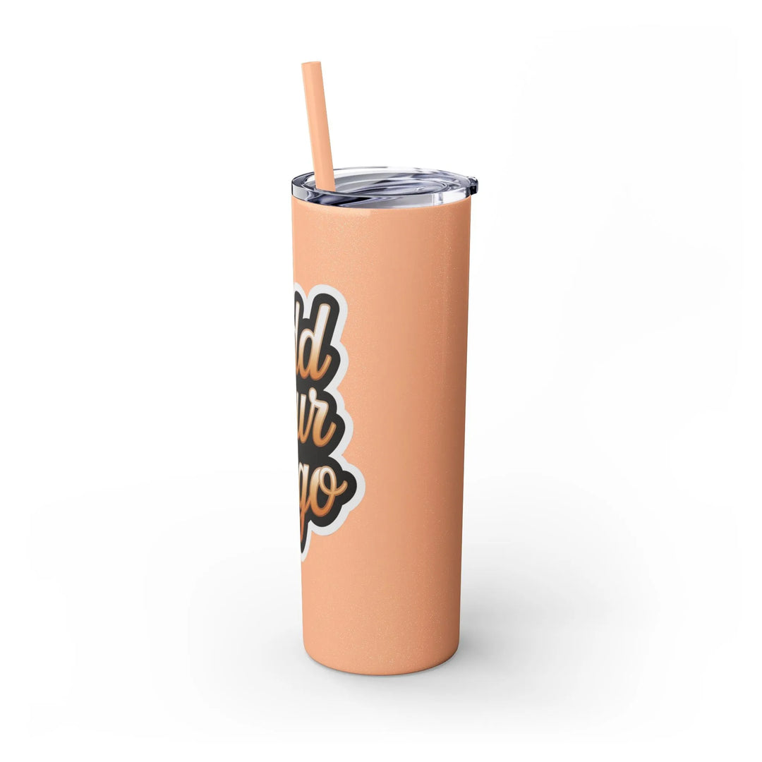 Tumbler with Logo for Marketing - Skinny Tumbler - iCustomLabel