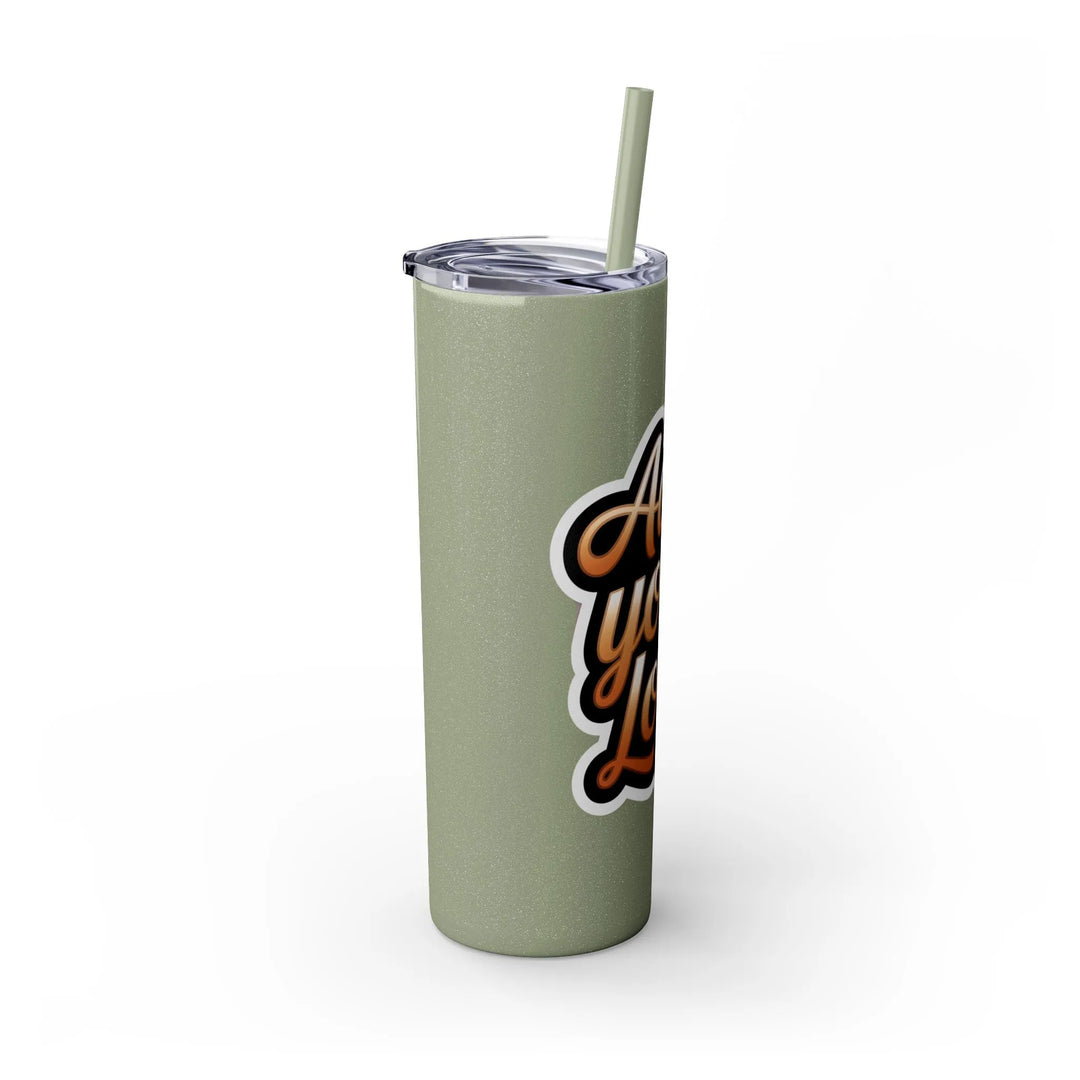 Tumbler with Logo for Marketing - Skinny Tumbler - iCustomLabel