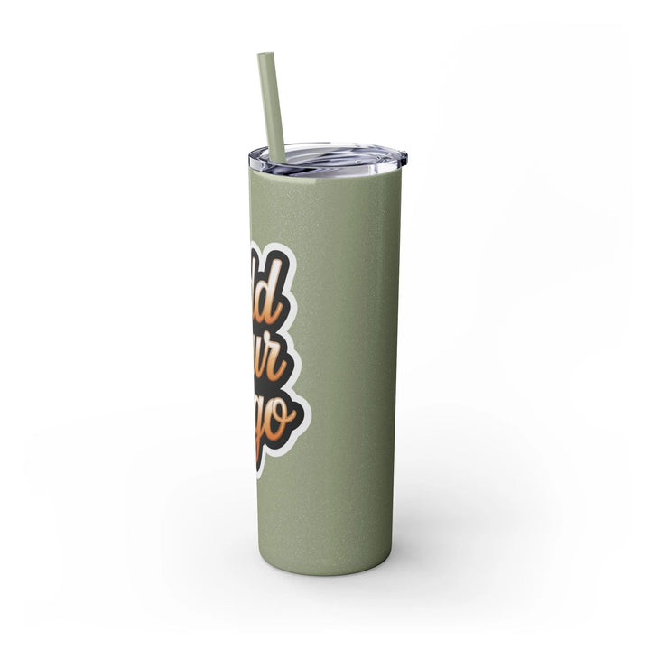Tumbler with Logo for Marketing - Skinny Tumbler - iCustomLabel