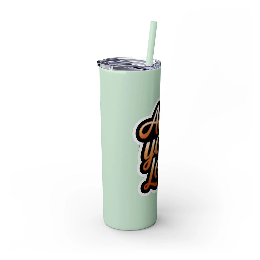 Tumbler with Logo for Marketing - Skinny Tumbler - iCustomLabel