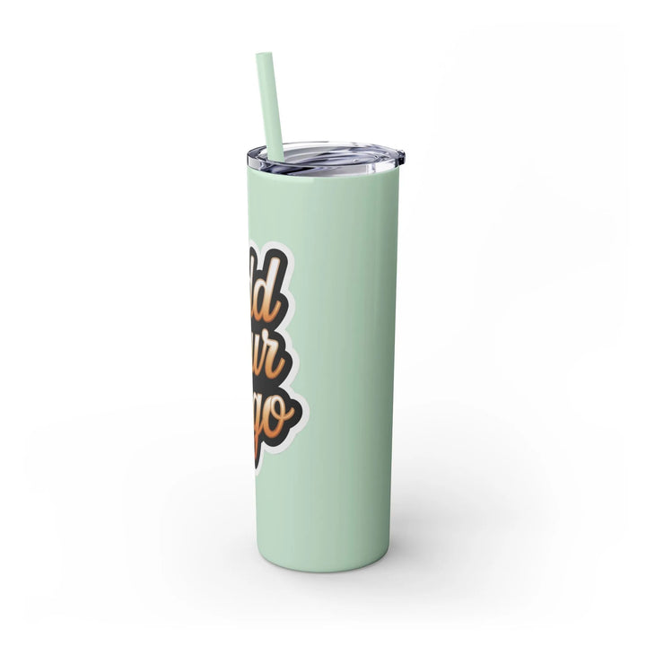 Tumbler with Logo for Marketing - Skinny Tumbler - iCustomLabel