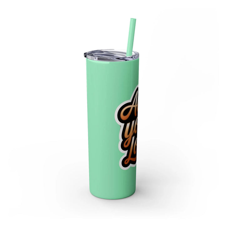 Tumbler with Logo for Marketing - Skinny Tumbler - iCustomLabel