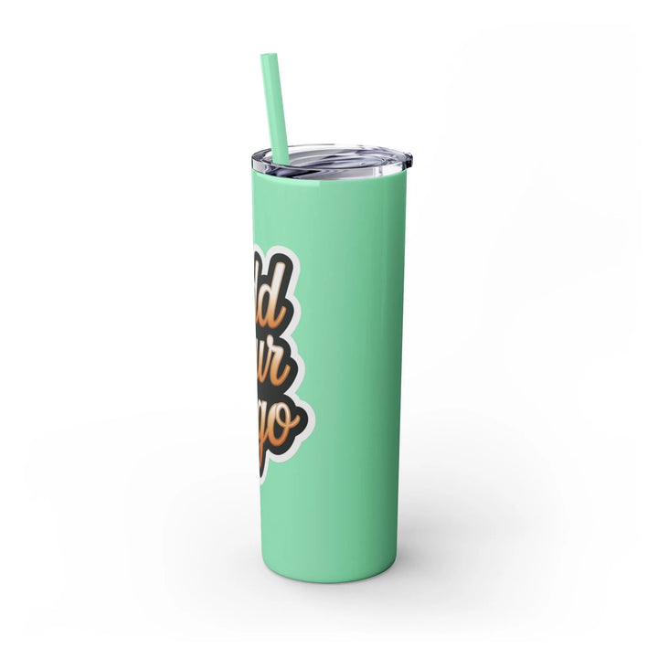 Tumbler with Logo for Marketing - Skinny Tumbler - iCustomLabel