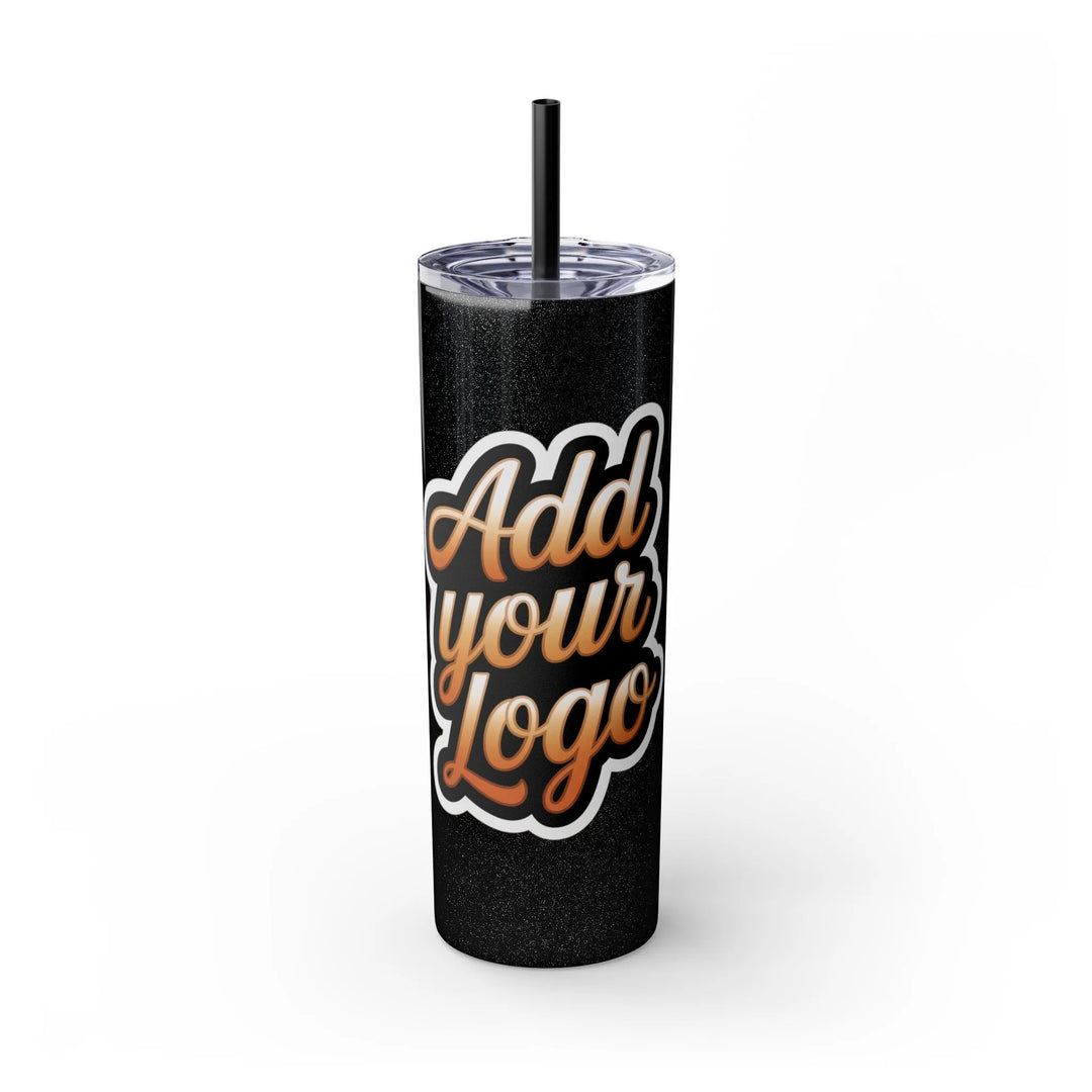 Tumbler with Logo for Marketing - Skinny Tumbler - iCustomLabel