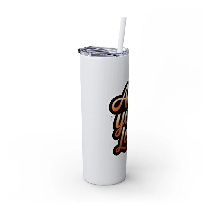 Tumbler with Logo for Marketing - Skinny Tumbler - iCustomLabel
