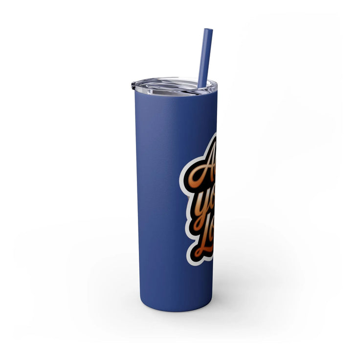 Tumbler with Logo for Marketing - Skinny Tumbler - iCustomLabel
