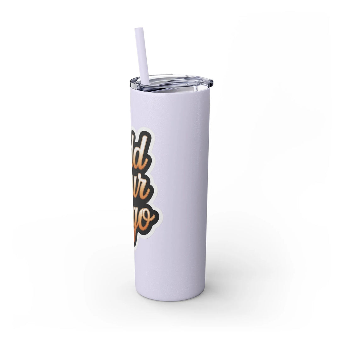 Tumbler with Logo for Marketing - Skinny Tumbler - iCustomLabel