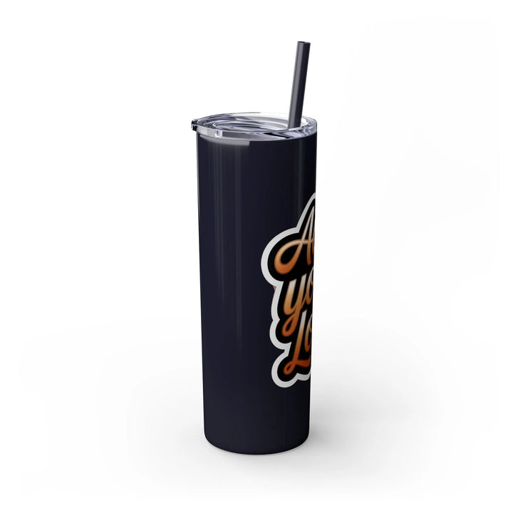 Tumbler with Logo for Marketing - Skinny Tumbler - iCustomLabel