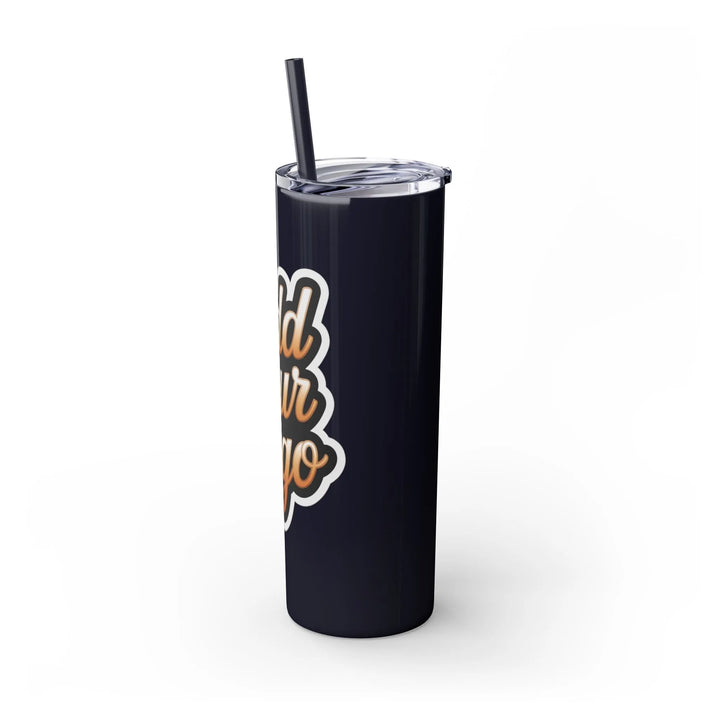 Tumbler with Logo for Marketing - Skinny Tumbler - iCustomLabel