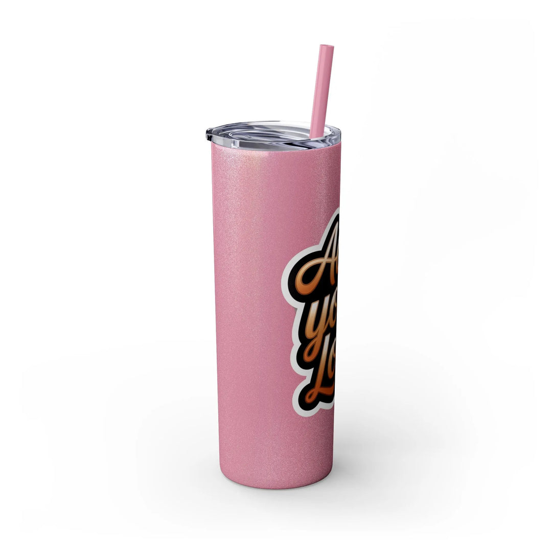 Tumbler with Logo for Marketing - Skinny Tumbler - iCustomLabel