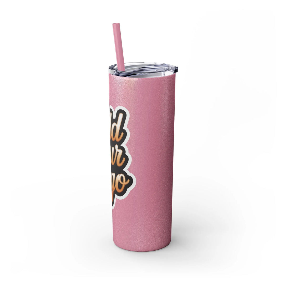 Tumbler with Logo for Marketing - Skinny Tumbler - iCustomLabel