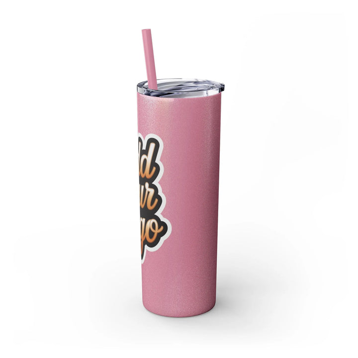 Tumbler with Logo for Marketing - Skinny Tumbler - iCustomLabel
