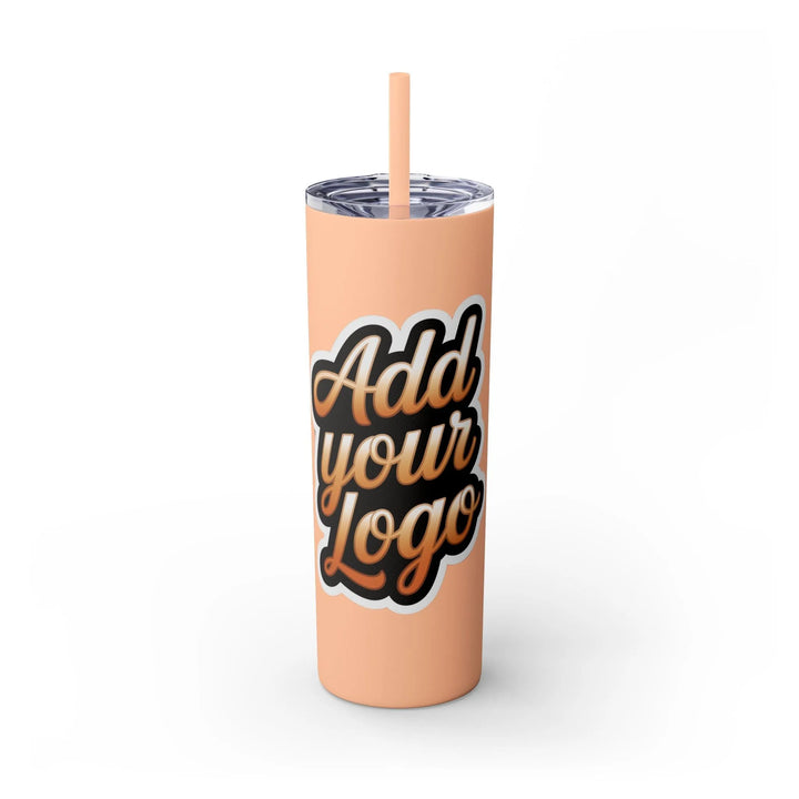 Tumbler with Logo for Marketing - Skinny Tumbler - iCustomLabel