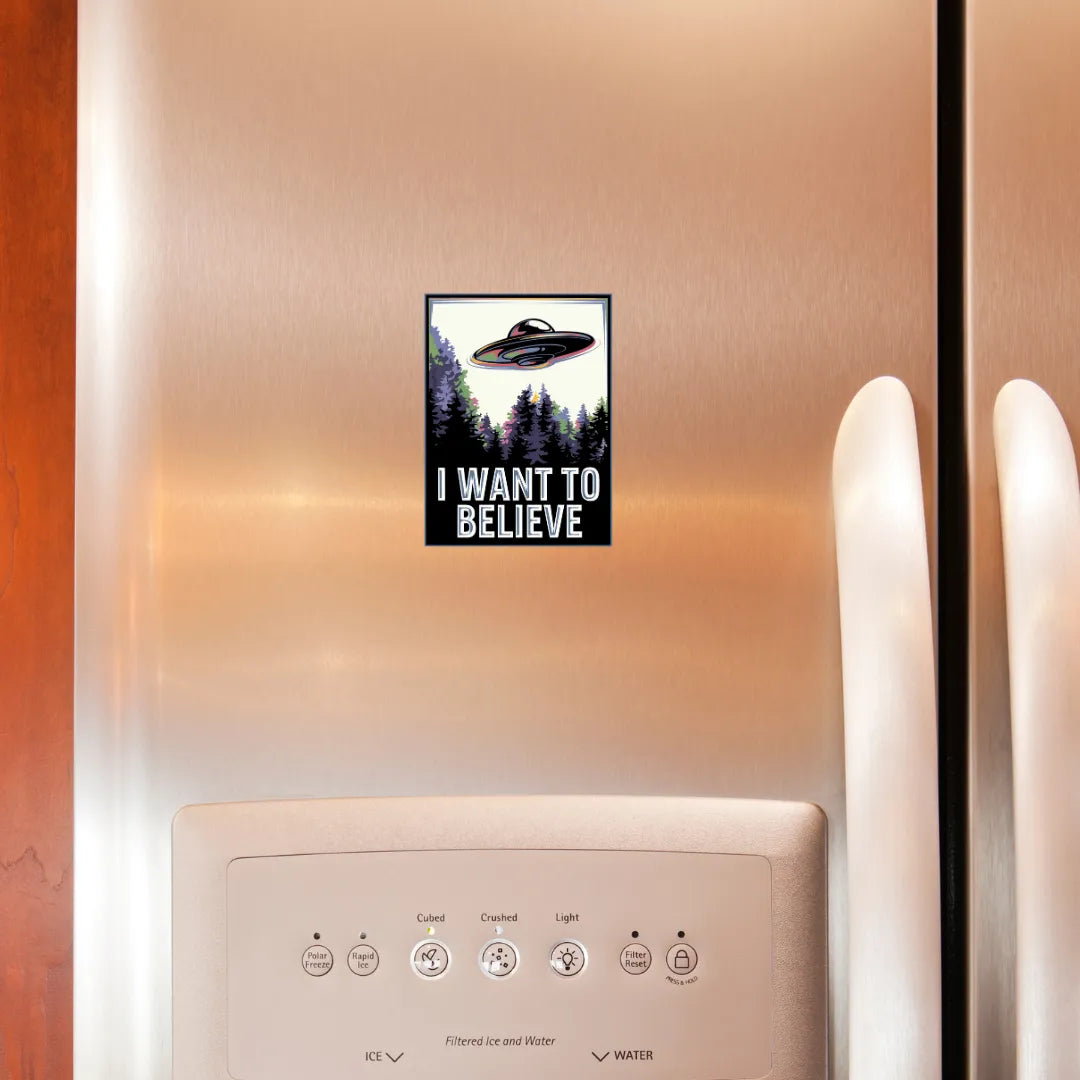 UFO Fridge Magnet - iCustomLabel