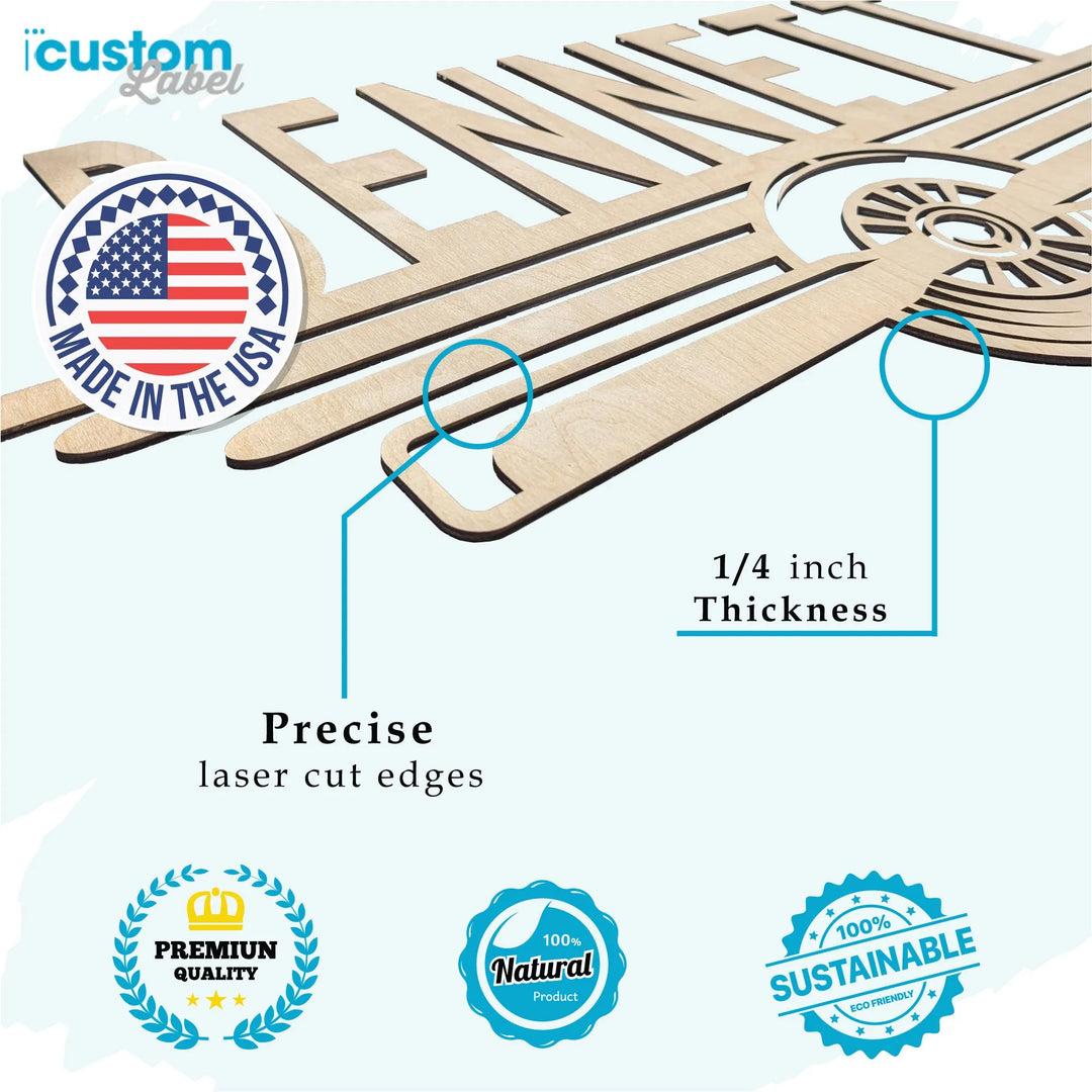 Virginia Beer Cap Holder Sign - iCustomLabel