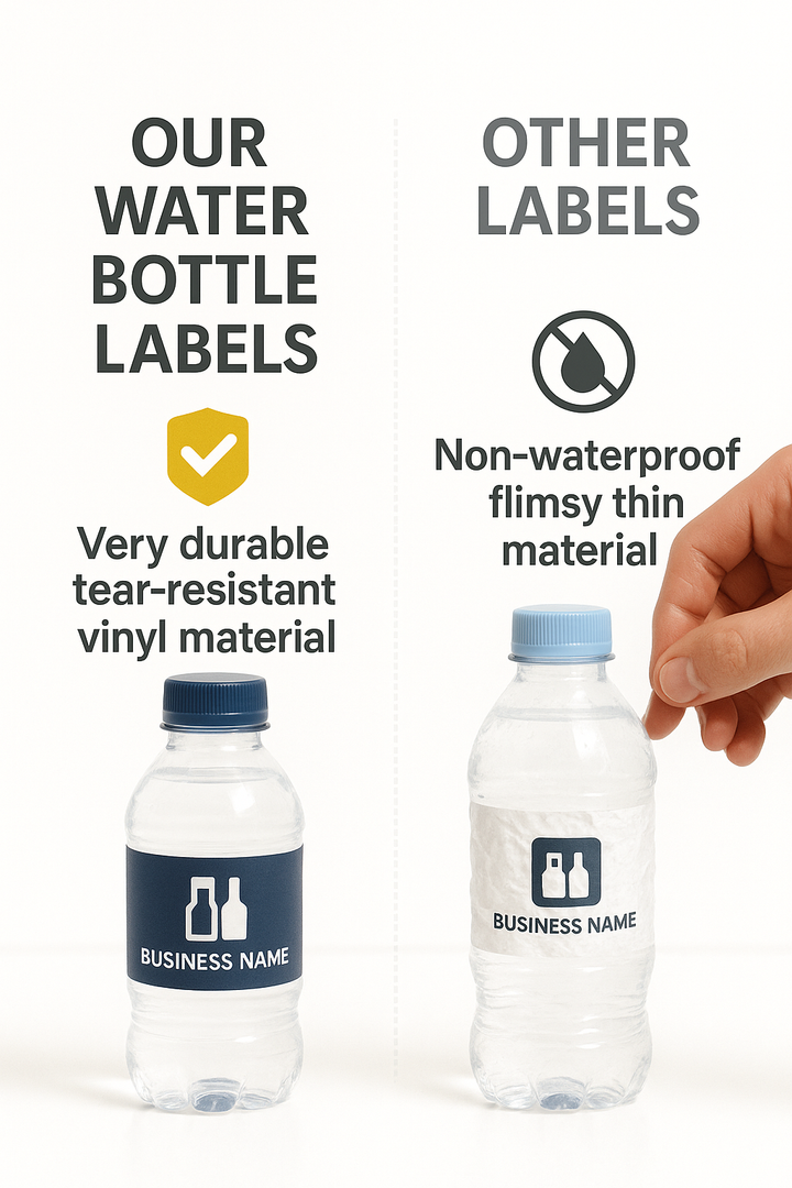 Custom Water Bottle Labels
