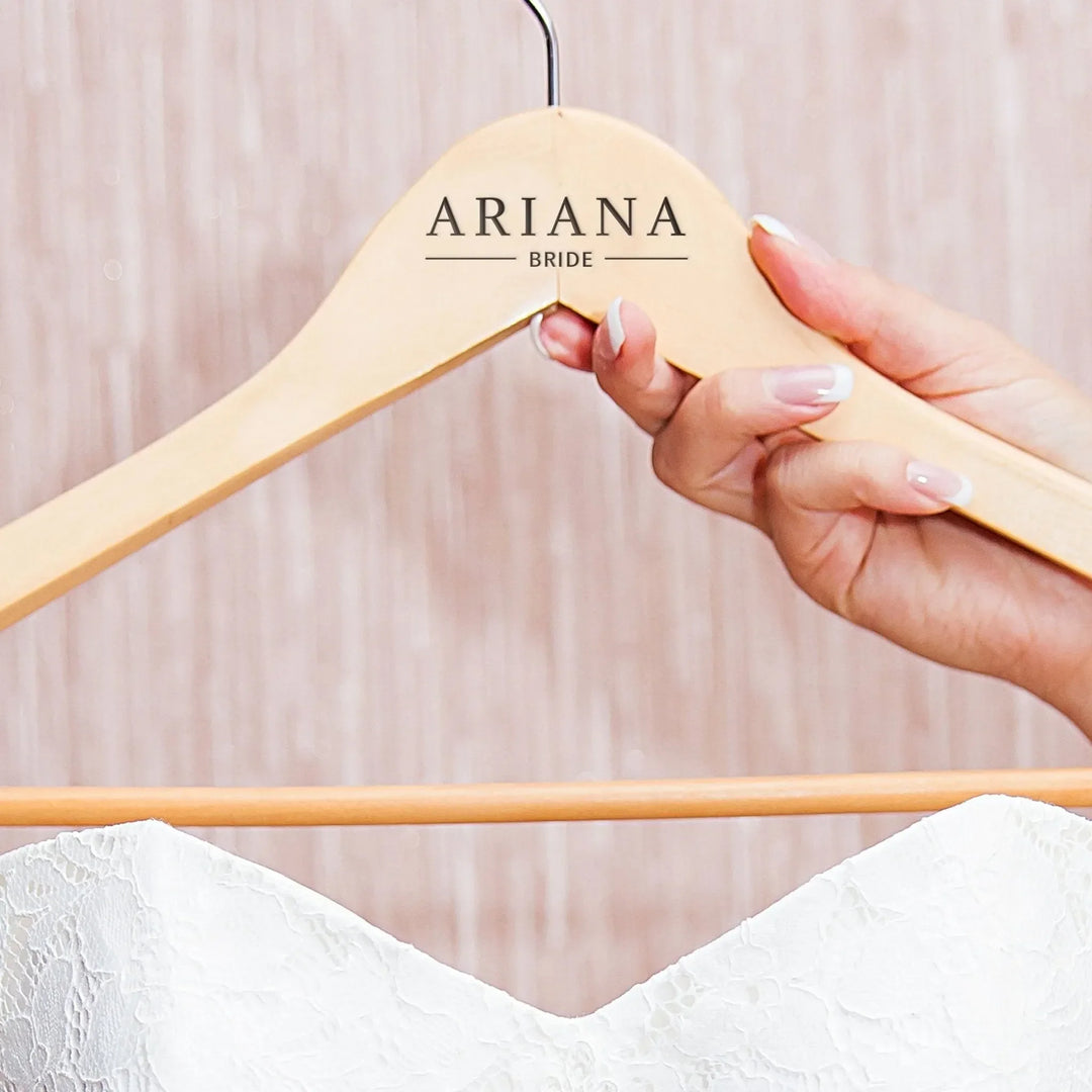 Personalized Wedding Dress Hanger
