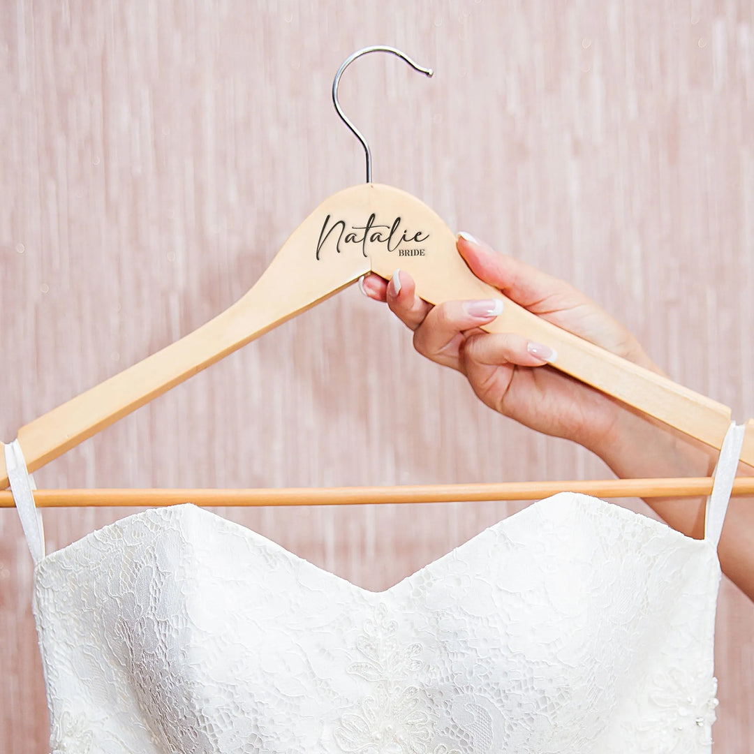 Wedding Dress Hanger - iCustomLabel