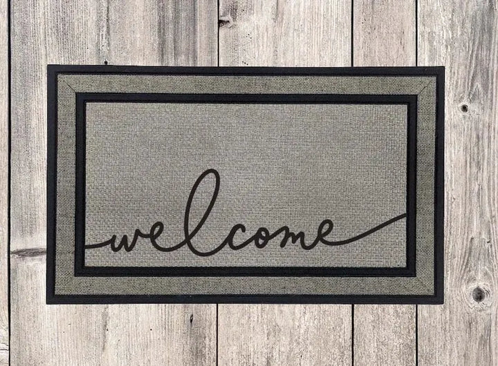 Welcome Door Mat - iCustomLabel