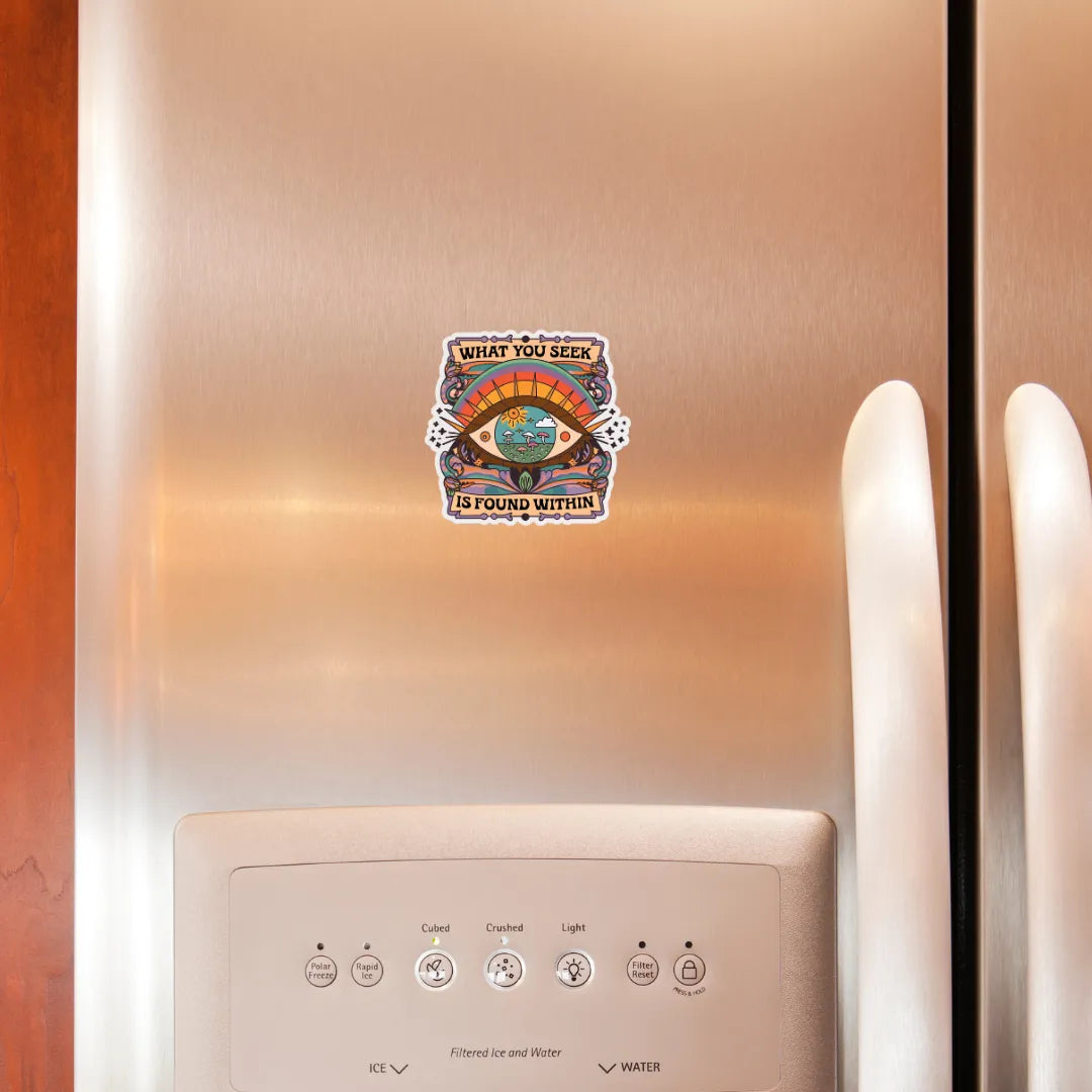What You Seek Fridge Magnet - iCustomLabel