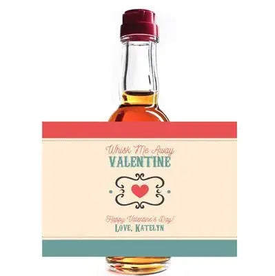 Whisk Me Away Mini Liquor Label - iCustomLabel