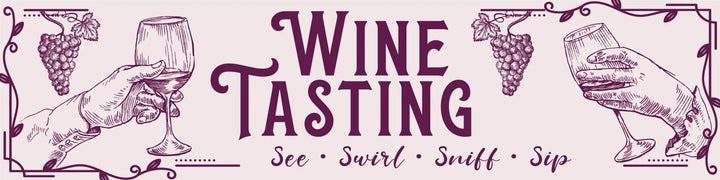 Wine Tasting Bar Metal Sign - iCustomLabel