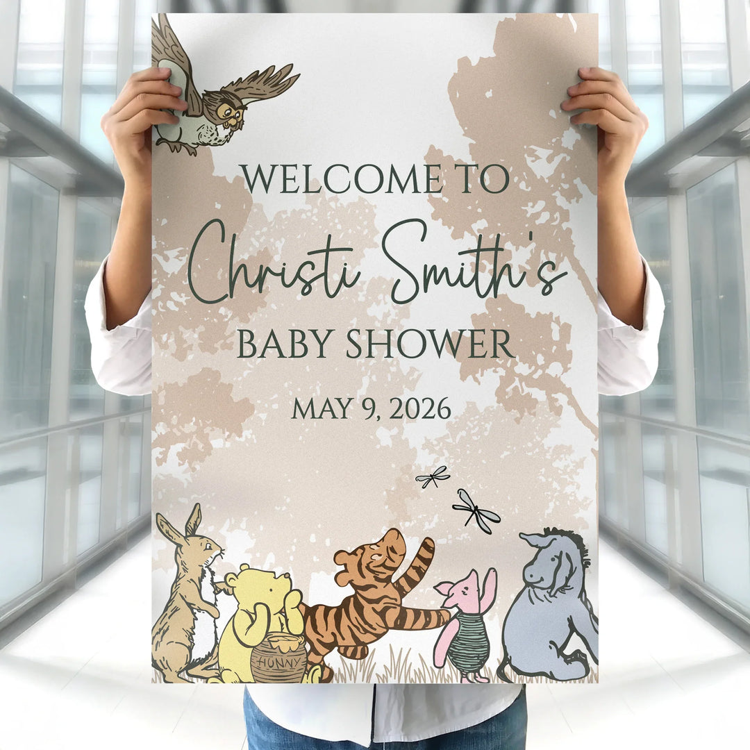 winnie-the-pooh-baby-shower-sign-icustomlabel-3 - iCustomLabel
