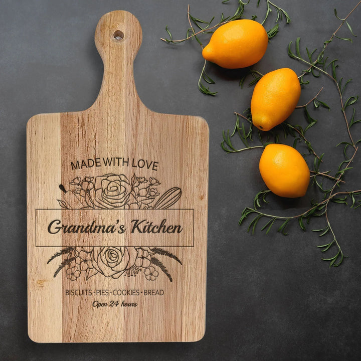 With Love Kitchen Cutting Board - iCustomLabel
