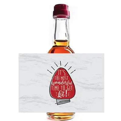 Wonderful Time Mini Liquor Label - iCustomLabel