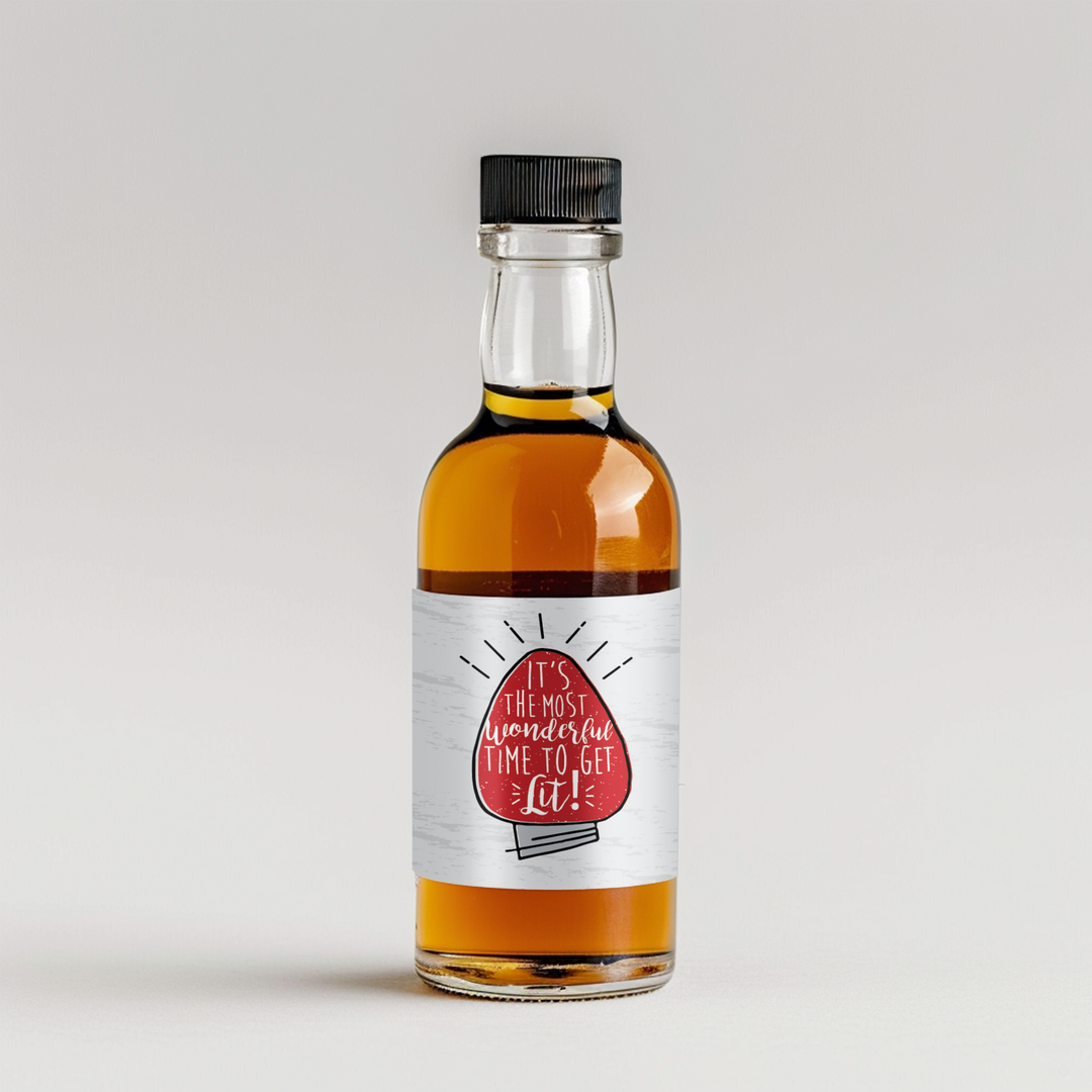 Wonderful Time Mini Liquor Label - iCustomLabel