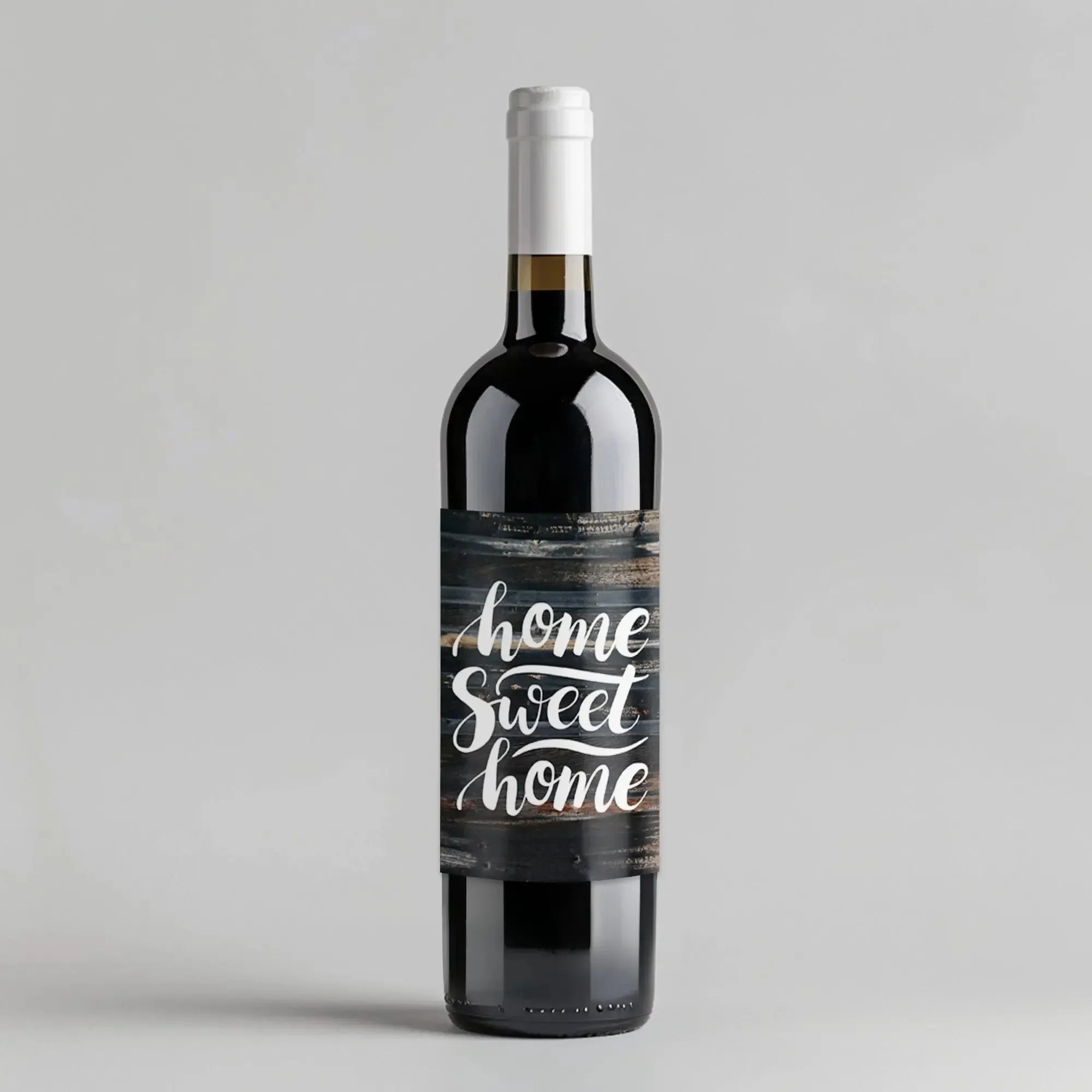 Wood Home Label | Rustic Housewarming Gift – iCustomLabel